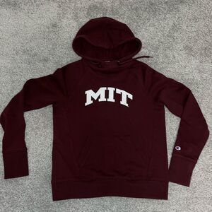 MIT Red Massachusetts Institute Technology University Hooded Hoodie Sweatshirt